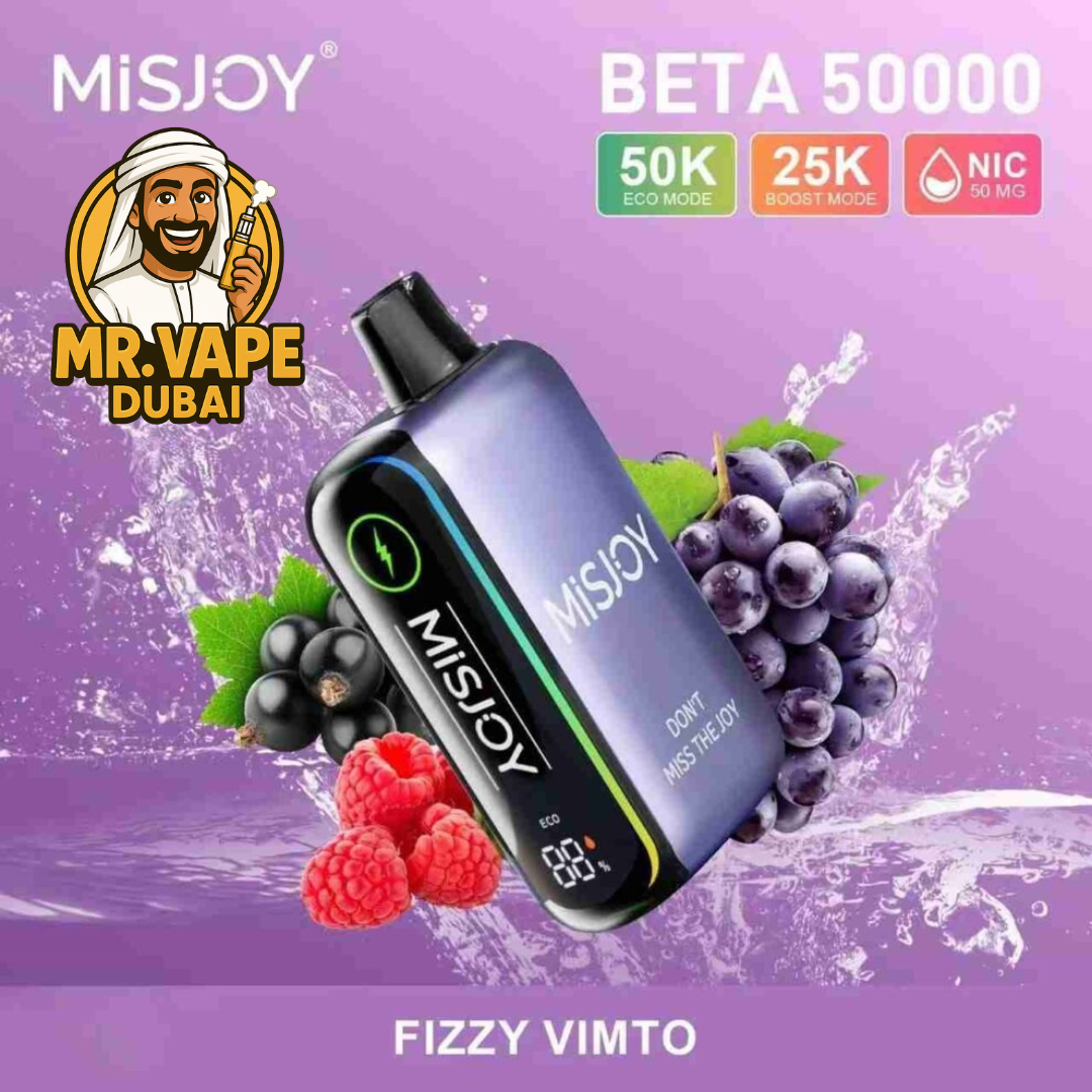 Misjoy Beta 50,000 Puffs Disposable Vape  Mr Vape Dubai