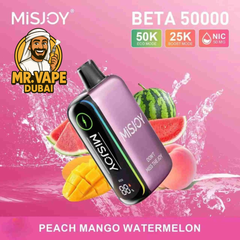 Misjoy Beta 50,000 Puffs Disposable Vape  Mr Vape Dubai