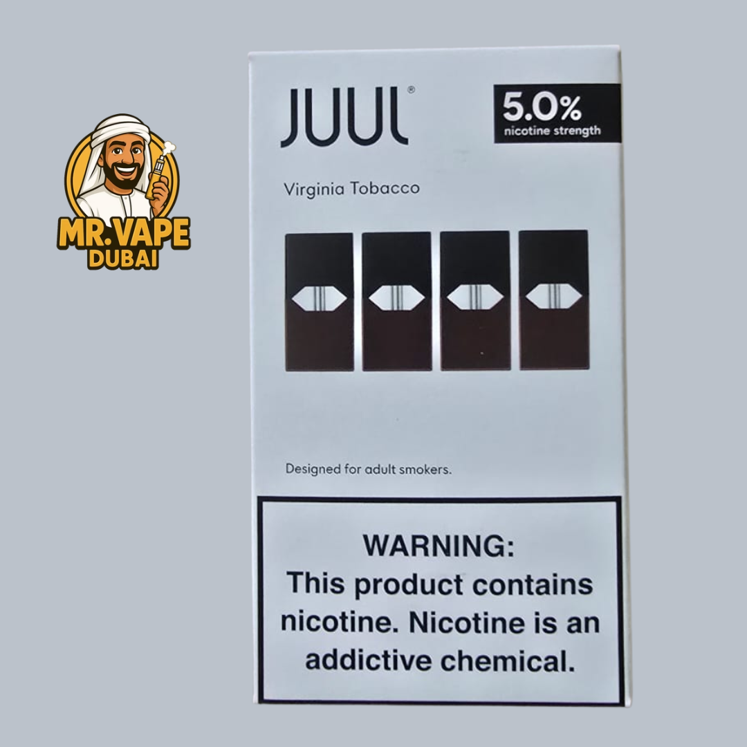 JUUL Pods Virginia Tobacco (5.0% Nicotine Strength) – Pack of 4