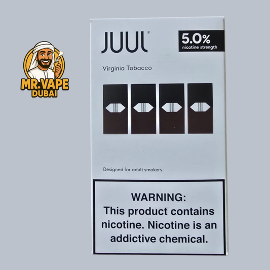 Buy JUUL Pods Virginia Tobacco (5% Nicotine) | Mr Vape Dubai