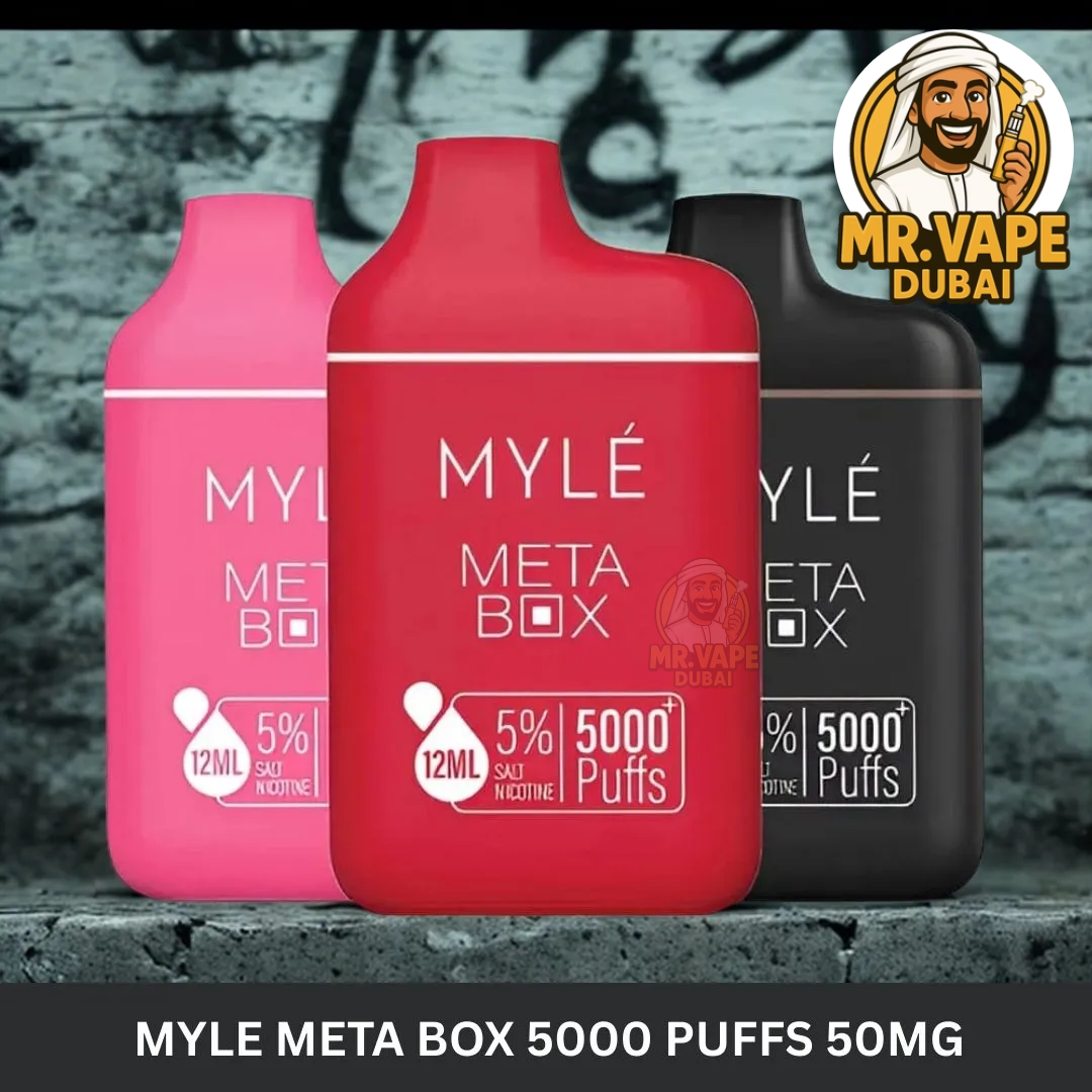 Mylé Meta Box 5000 Puffs Vape 50mg | Mr Vape Dubai