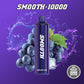 SMOOTH 10000 Puffs 20mg Disposable Vape with Dual Mesh Coil and USB-C Charging in Dubai UAE