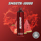 SMOOTH 10000 Puffs 20mg Disposable Vape with Dual Mesh Coil and USB-C Charging in Dubai UAE