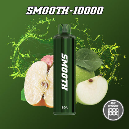 SMOOTH 10000 Puffs 20mg Disposable Vape with Dual Mesh Coil and USB-C Charging in Dubai UAE