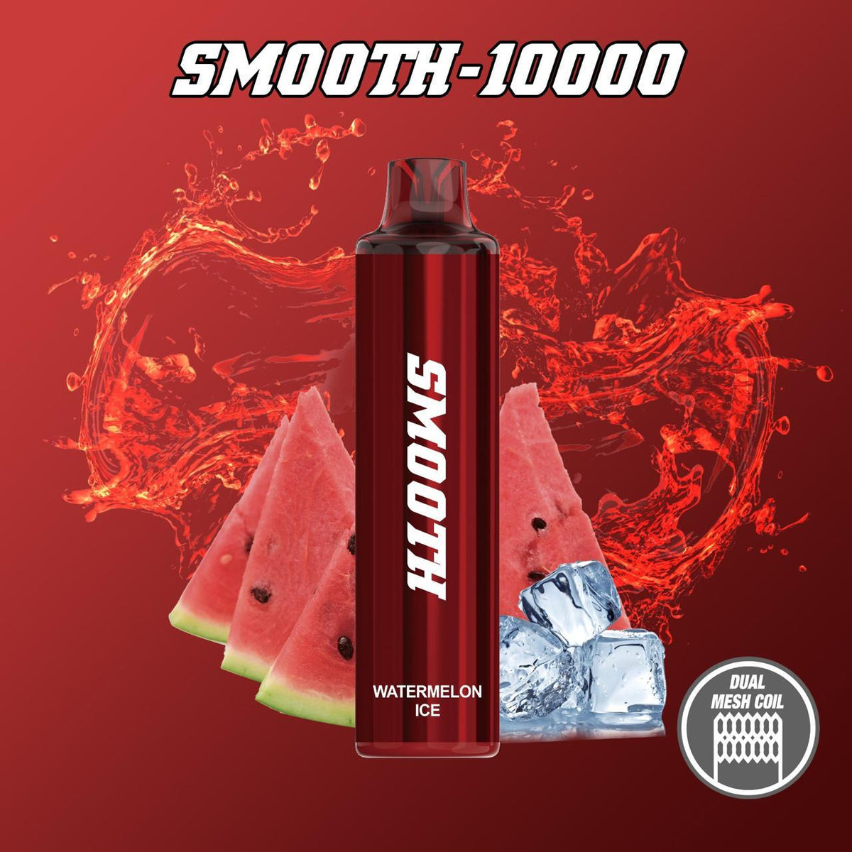 SMOOTH 10000 Puffs 20mg Disposable Vape with Dual Mesh Coil and USB-C Charging in Dubai UAE