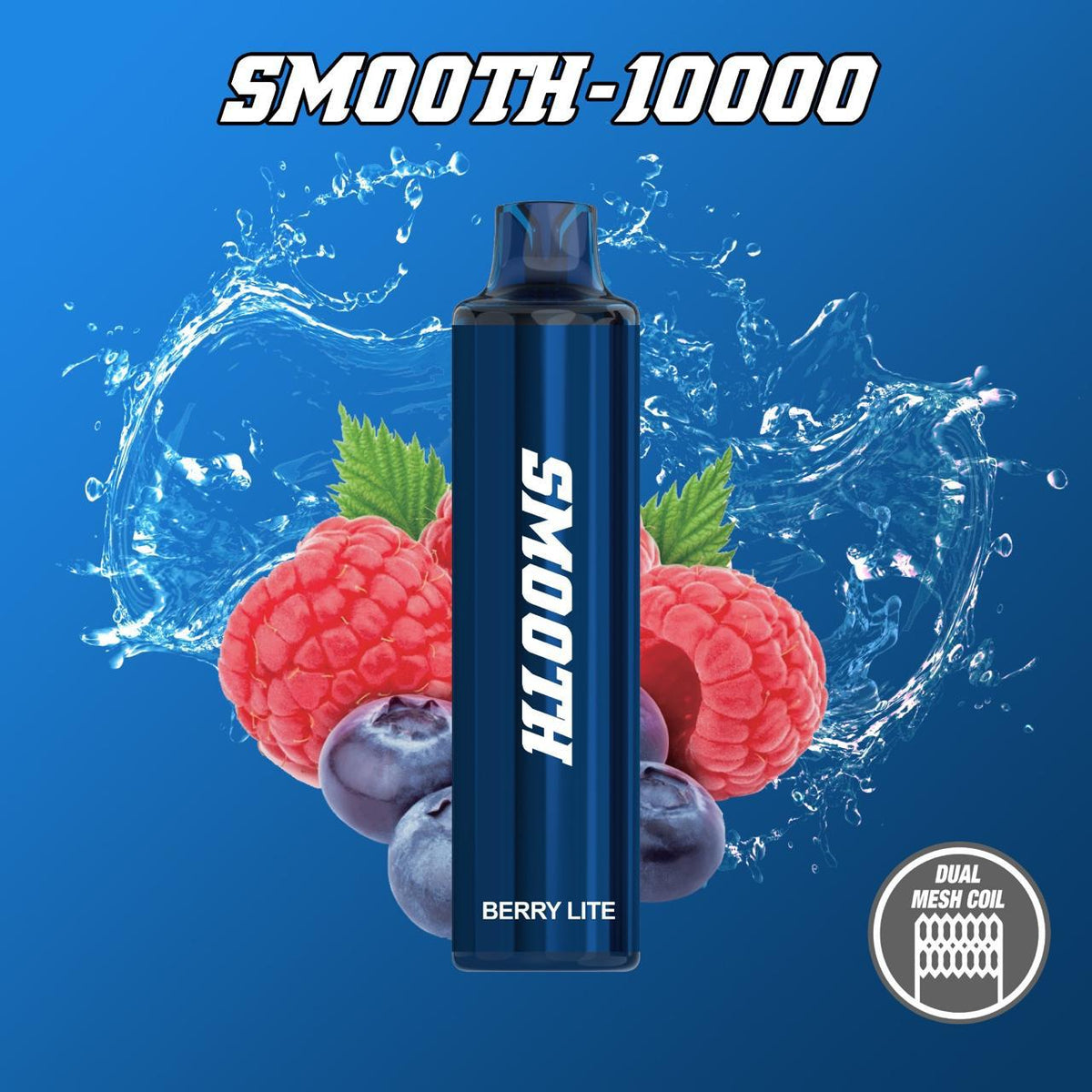 SMOOTH 10000 Puffs 20mg Disposable Vape with Dual Mesh Coil and USB-C Charging in Dubai UAE
