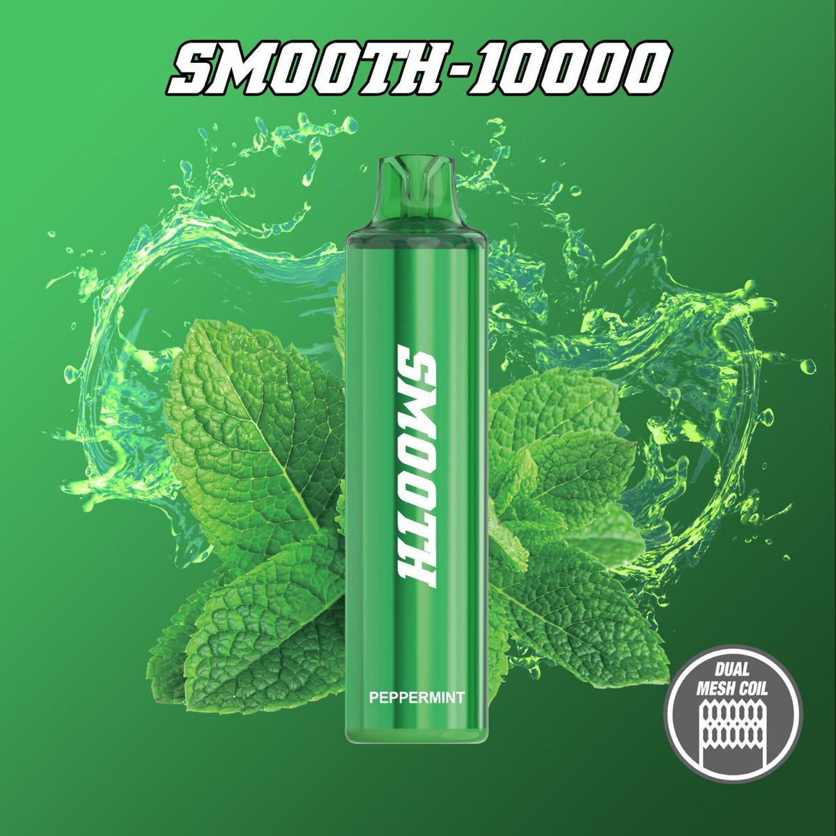 SMOOTH 10000 Puffs 20mg Disposable Vape with Dual Mesh Coil and USB-C Charging in Dubai UAE