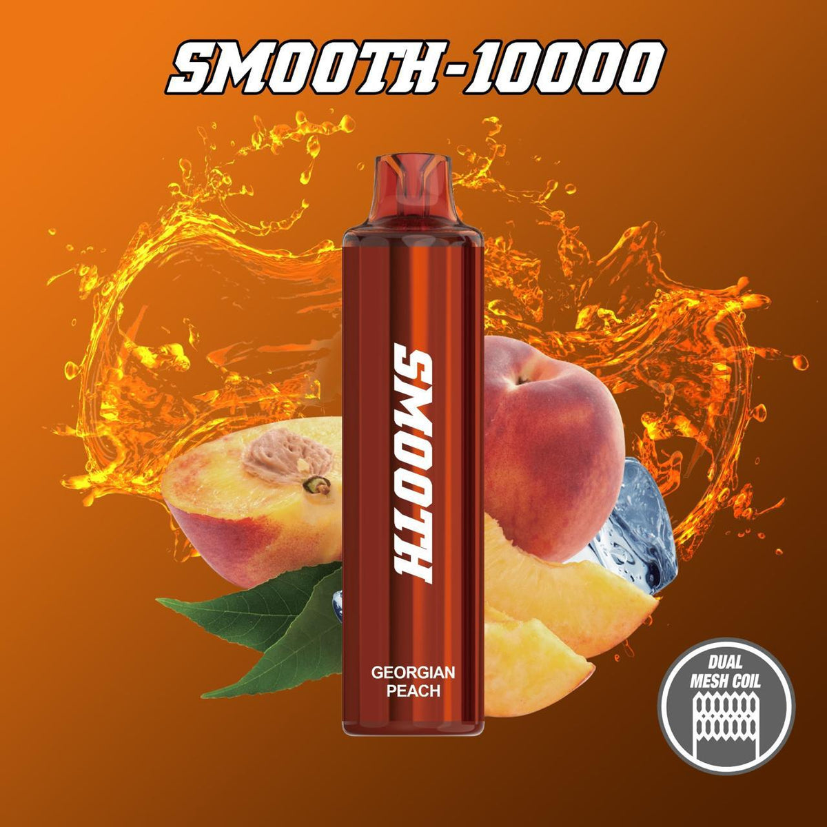 SMOOTH 10000 Puffs 20mg Disposable Vape with Dual Mesh Coil and USB-C Charging in Dubai UAE
