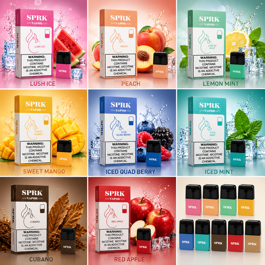 SPRK Vapor Pods (50mg) | Buy Online Dubai & UAE | Mr Vape Dubai