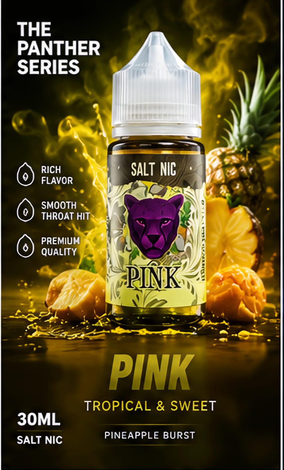 The Panther Series Salt Nic 30m