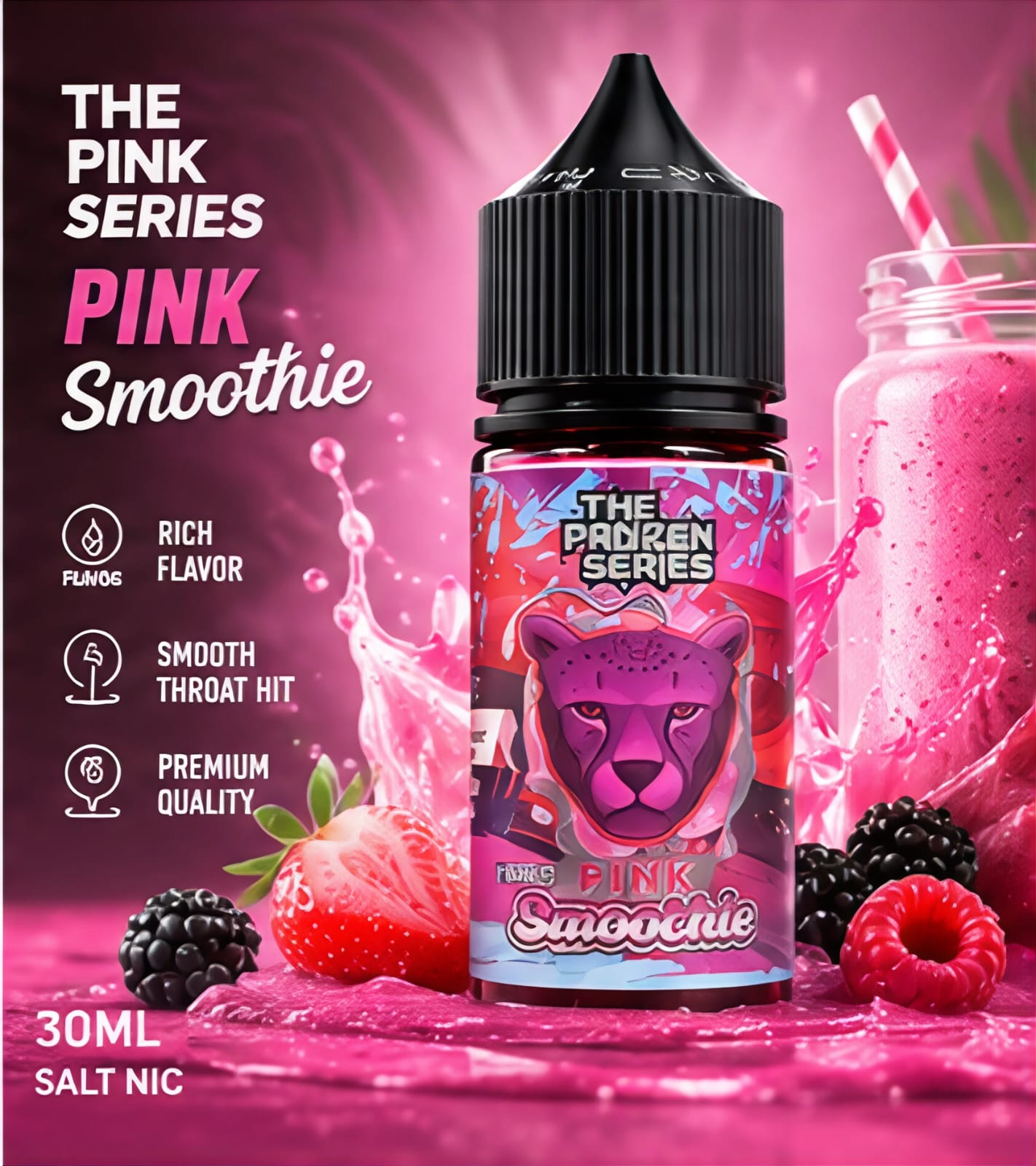 The Panther Series Salt Nic 30m