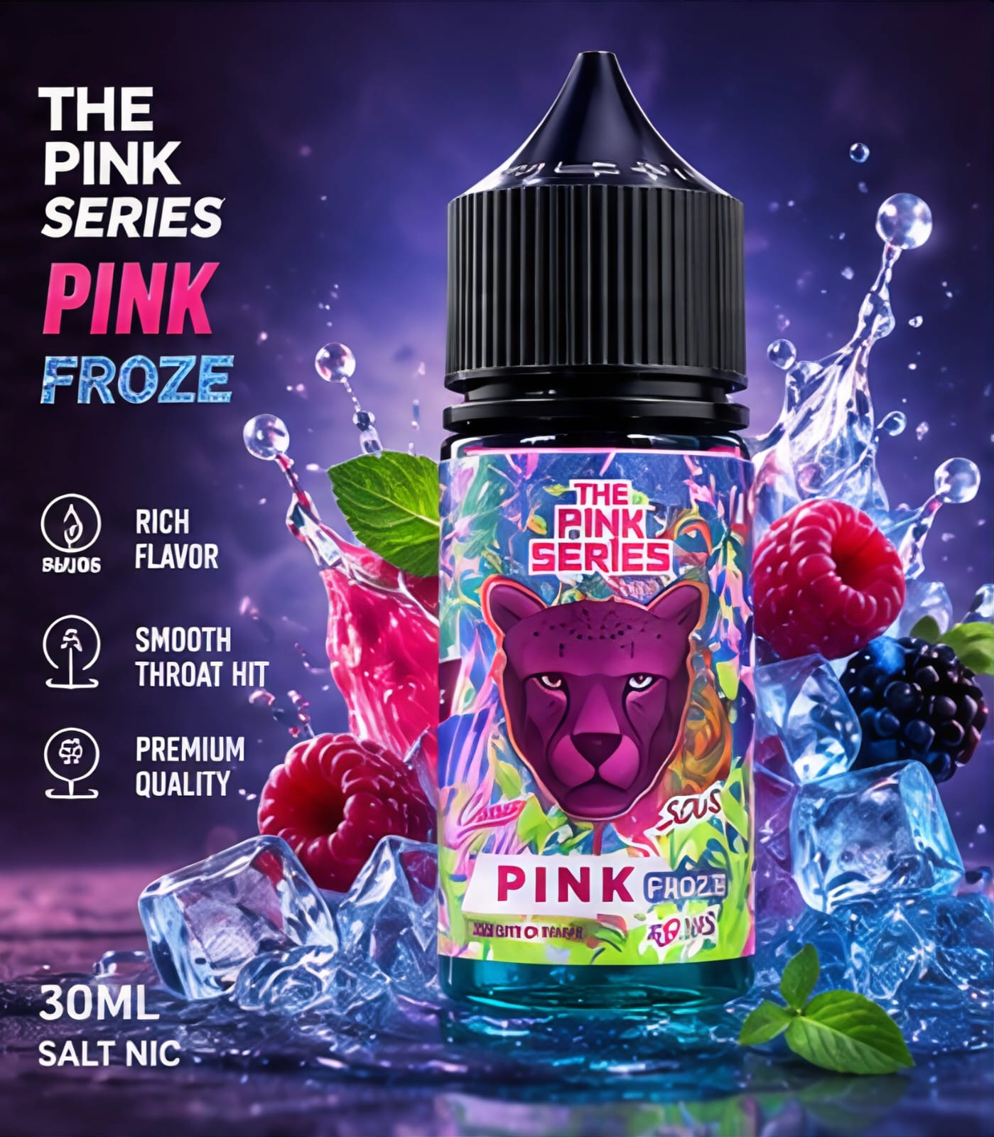 The Panther Series Salt Nic 30m