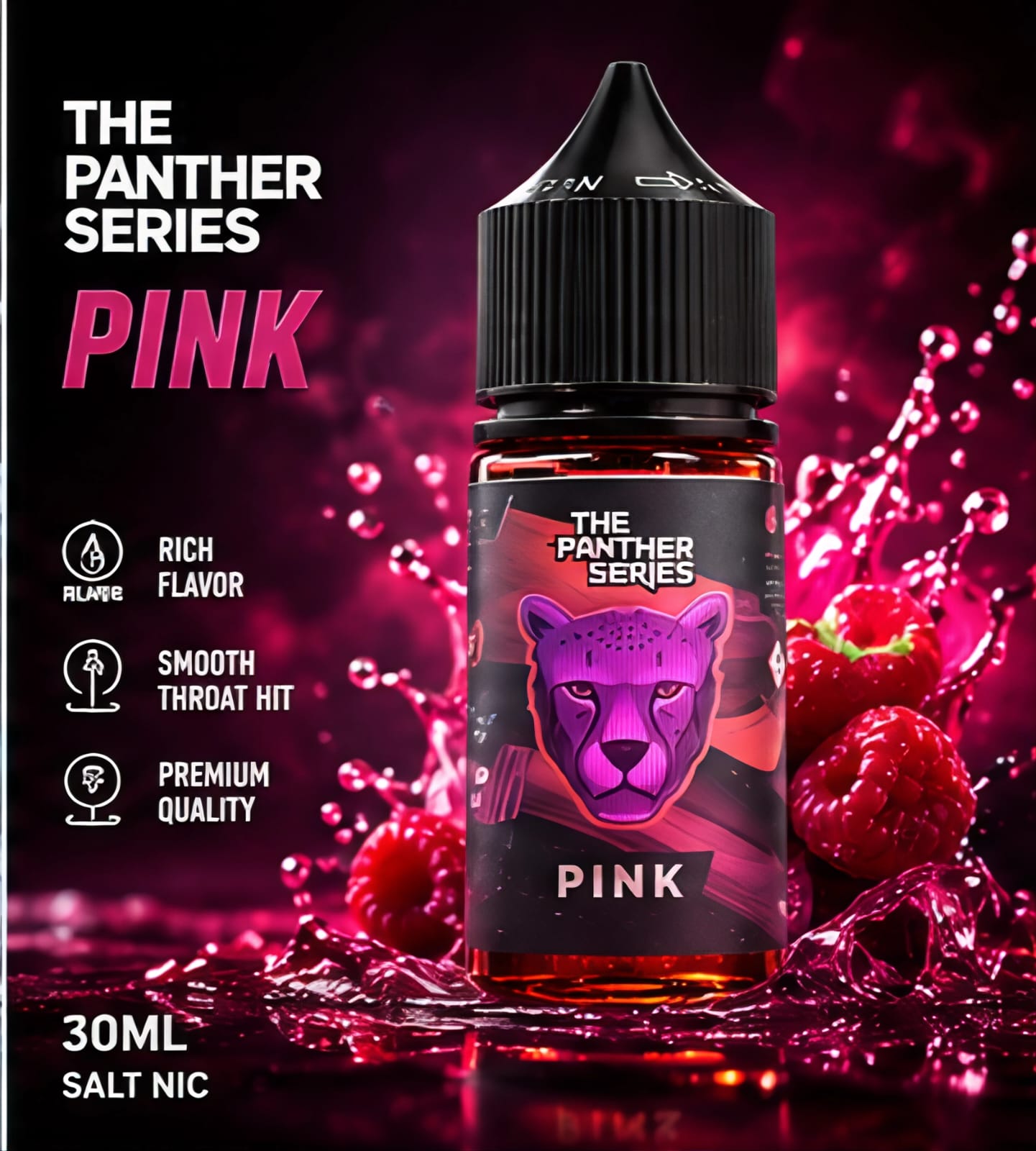 The Panther Series Salt Nic 30m