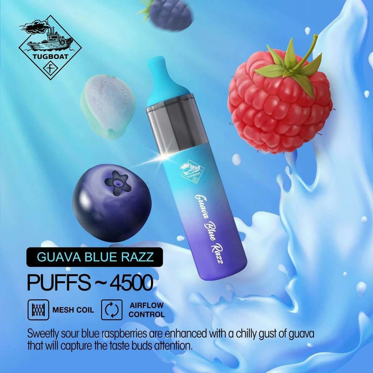Tugboat EVO 4500 Puffs Dubai | Buy Adjustable Airflow UAE