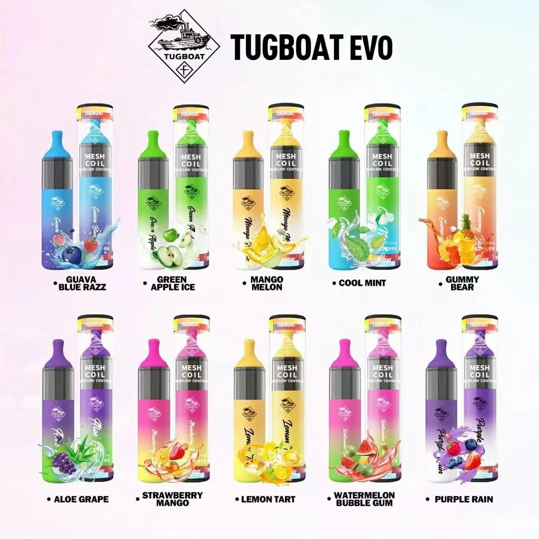 Tugboat EVO 4500 Dubai | Buy Adjustable Airflow Vape UAE