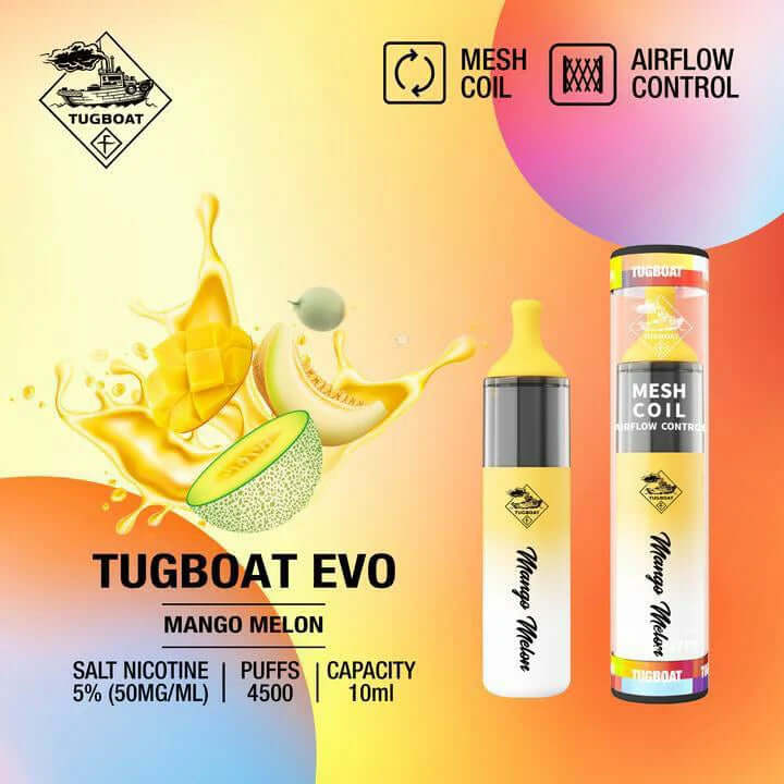 Tugboat EVO 4500 Puffs Dubai | Buy Adjustable Airflow UAE