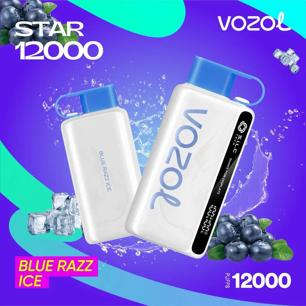 Vozol Star 12000 Puffs Dubai | Buy Rechargeable Snus UAE