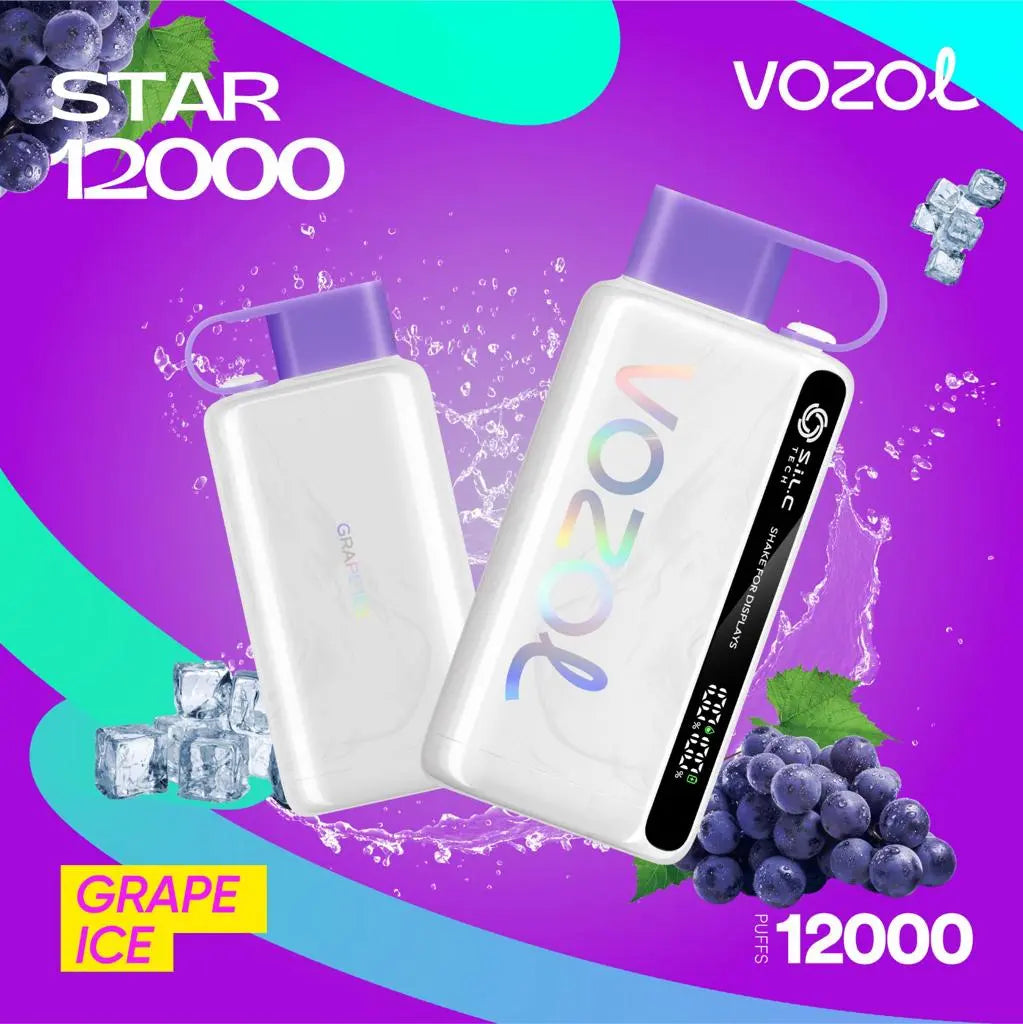 Vozol Star 12000 Puffs Dubai | Buy Rechargeable Snus UAE