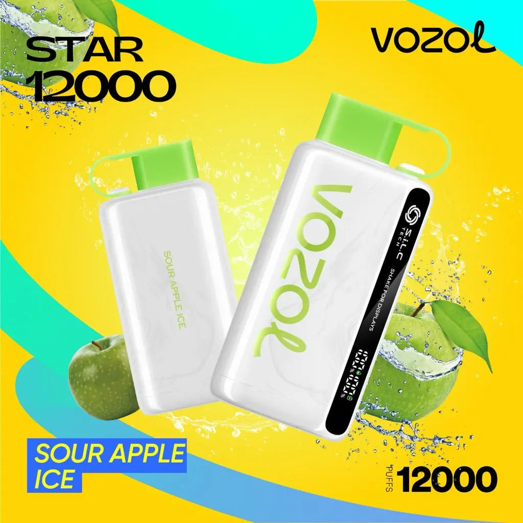 Vozol Star 12000 Puffs Dubai | Buy Rechargeable Snus UAE