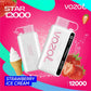 Vozol Star 12000 Puffs Dubai | Buy Rechargeable Snus UAE