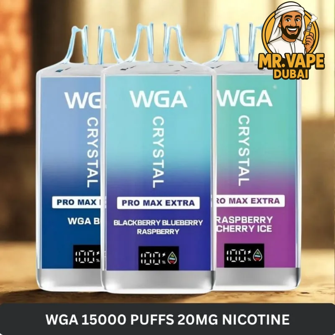 WGA Crystal Pro Max 15000 Puffs Vape | Mr Vape Dubai