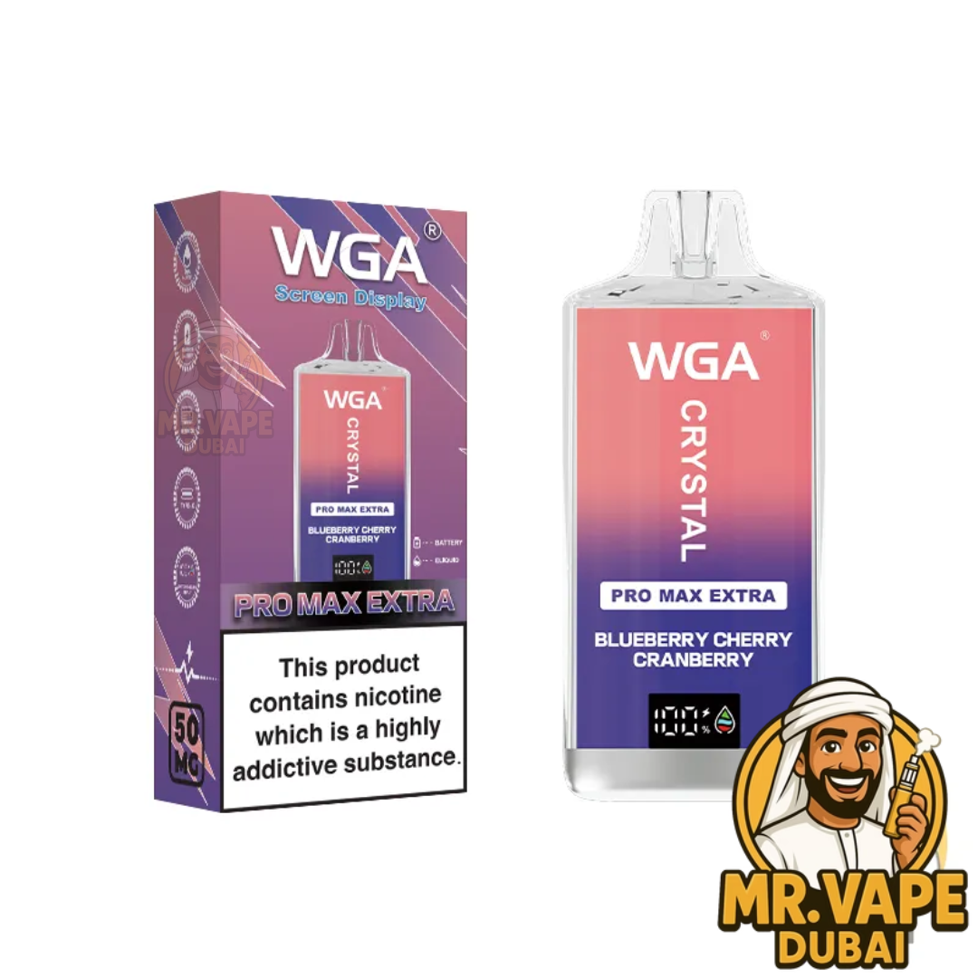 WGA Crystal Pro Max 15000 Puffs Vape | Mr Vape Dubai