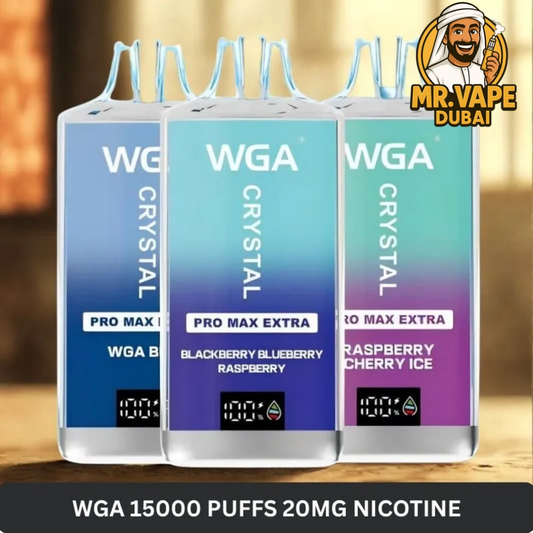WGA Crystal Pro Max 15000 Puffs Vape | Mr Vape Dubai