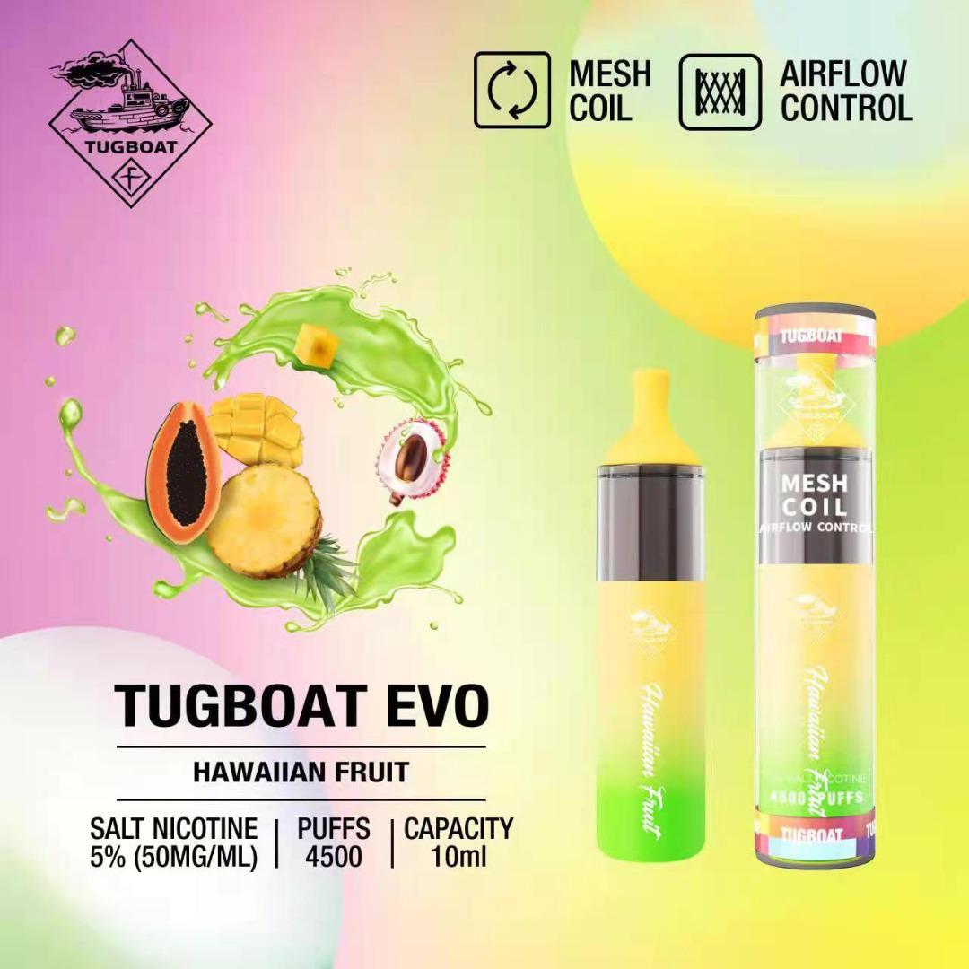 Tugboat EVO 4500 Dubai | Buy Adjustable Airflow Vape UAE