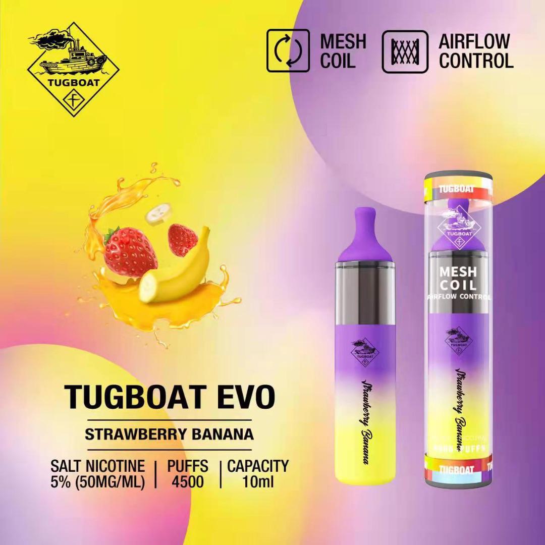 Tugboat EVO 4500 Dubai | Buy Adjustable Airflow Vape UAE