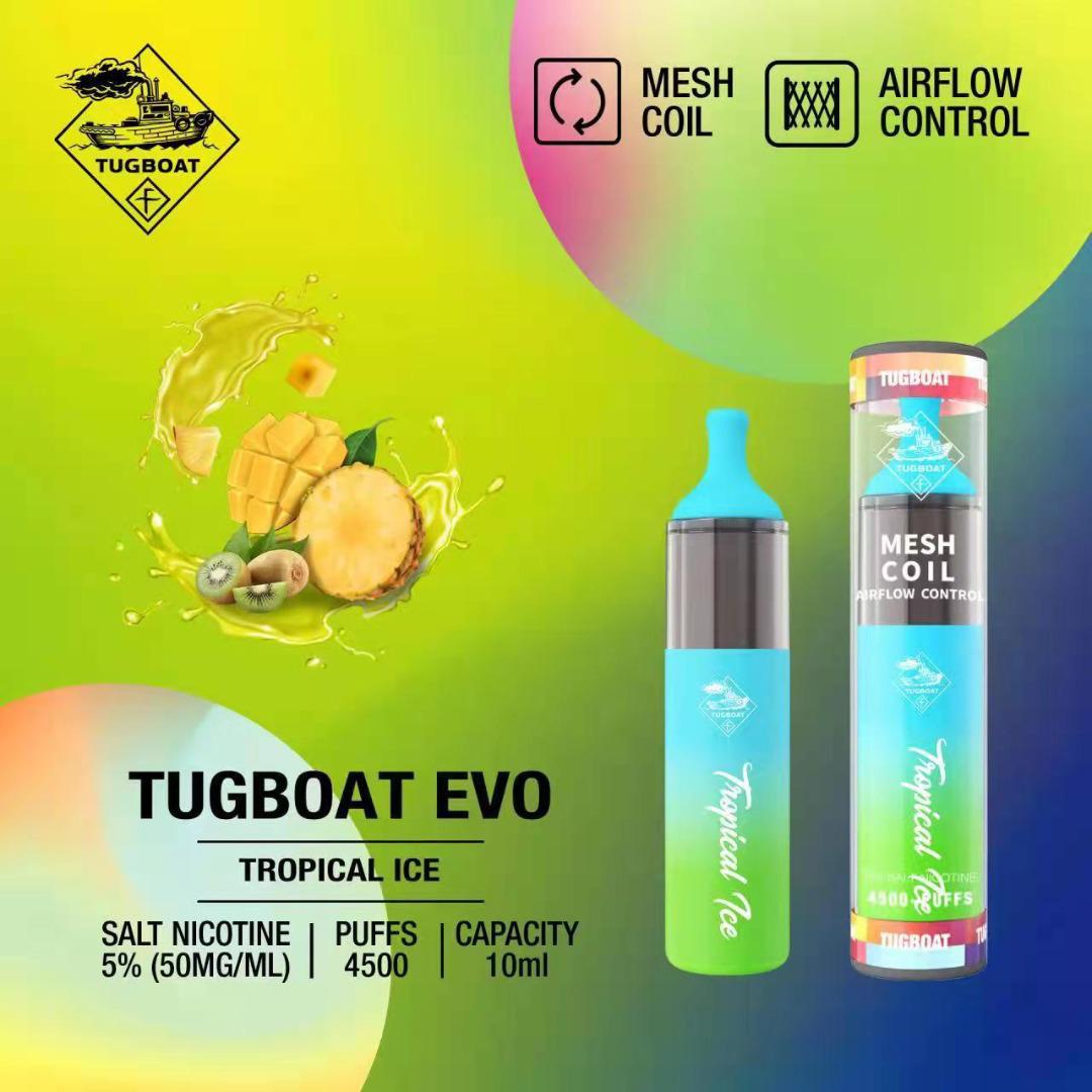 Tugboat EVO 4500 Dubai | Buy Adjustable Airflow Vape UAE