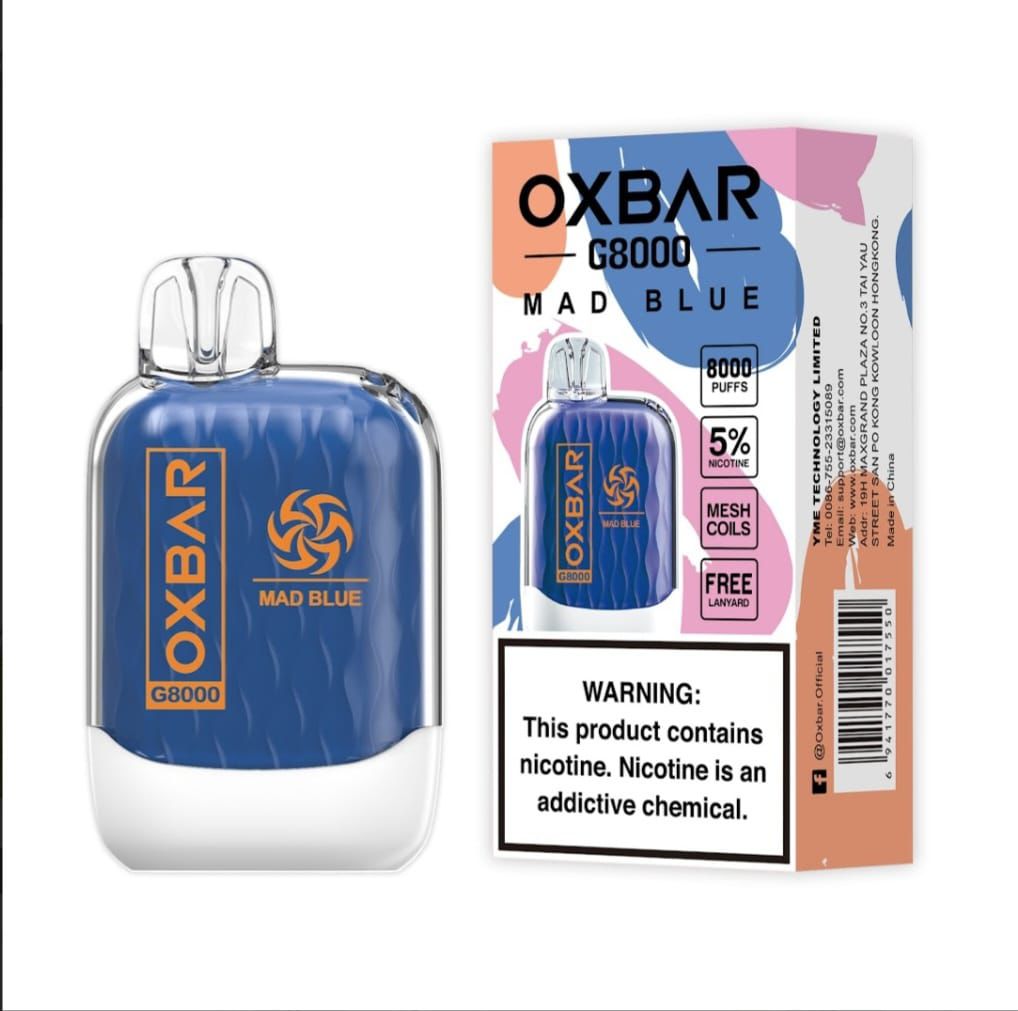 OXBAR G8000 Puffs Dubai | Buy Mesh Coil Disposable Vape UAE