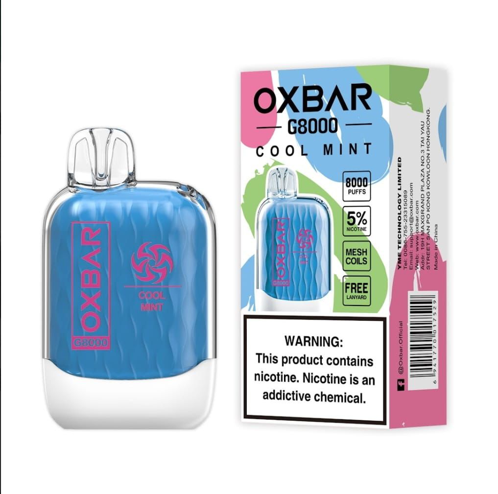 OXBAR G8000 Puffs Dubai | Buy Mesh Coil Disposable Vape UAE