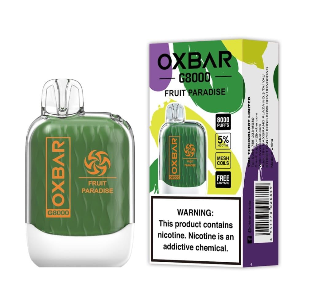 OXBAR G8000 Puffs Dubai | Buy Mesh Coil Disposable Vape UAE