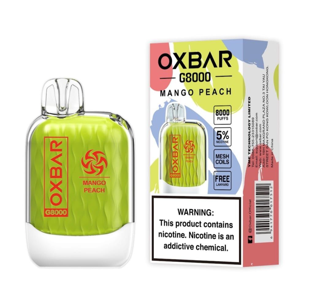 OXBAR G8000 Puffs Dubai | Buy Mesh Coil Disposable Vape UAE
