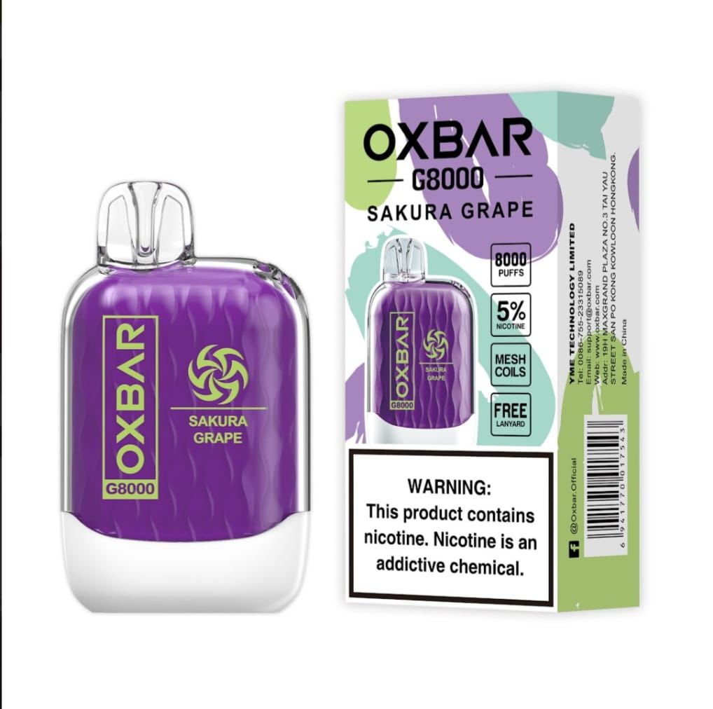 OXBAR G8000 Puffs Dubai | Buy Mesh Coil Disposable Vape UAE