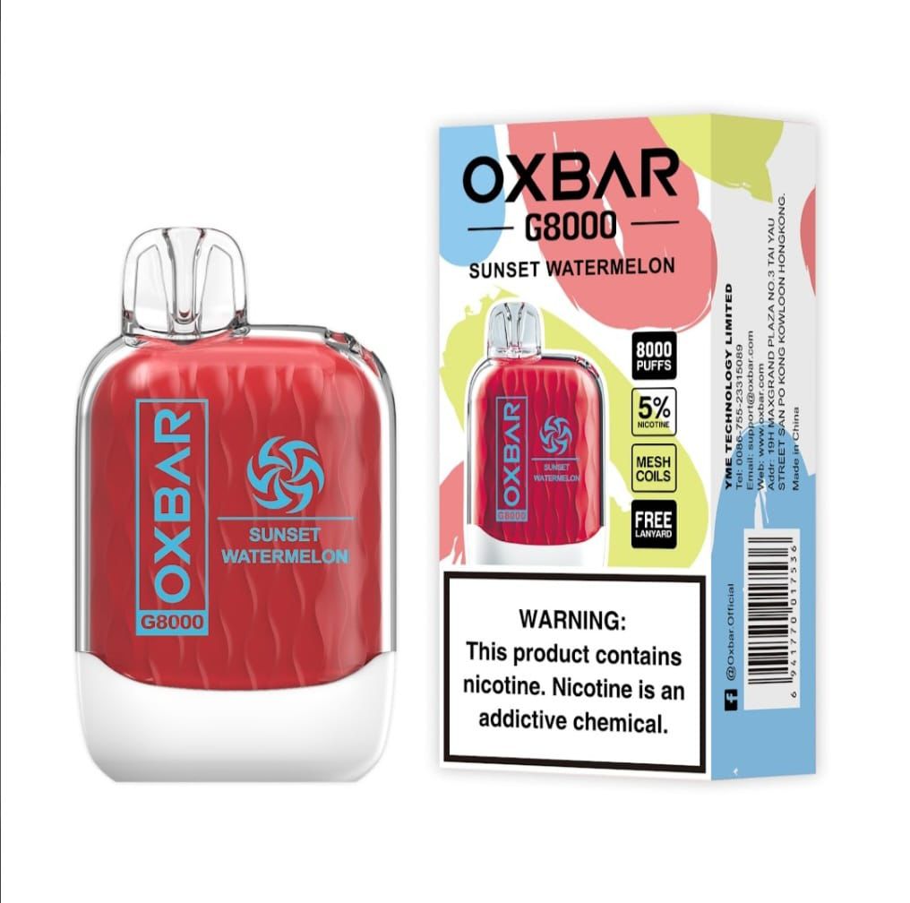 OXBAR G8000 Puffs Dubai | Buy Mesh Coil Disposable Vape UAE