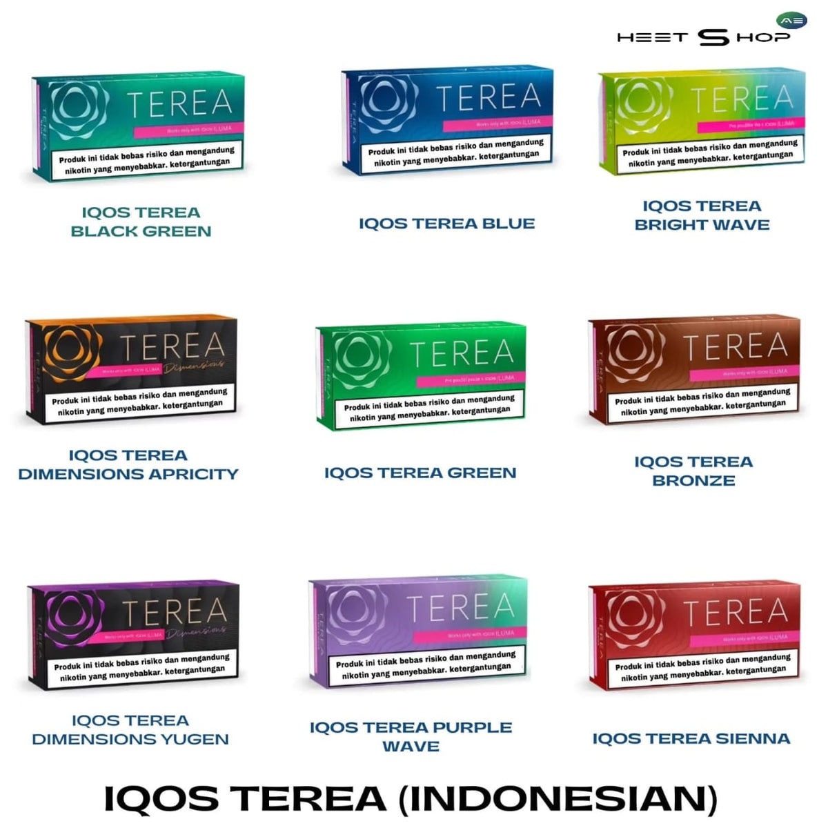 IQOS TEREA Indonesia Dubai | Buy TEREA Indonesian Blends UAE