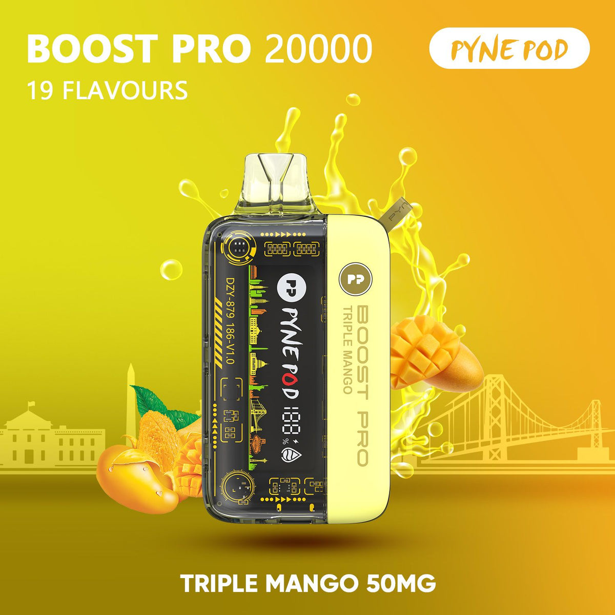 PYNE POD Boost Pro 20000 Puffs | Premium Vape in Dubai | Fast Delivery UAE