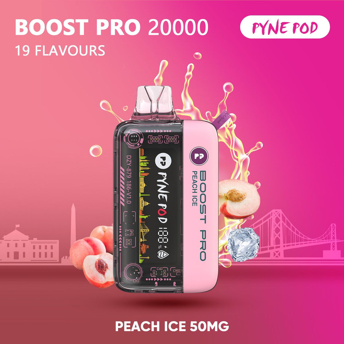PYNE POD Boost Pro 20000 Puffs | Premium Vape in Dubai | Fast Delivery UAE