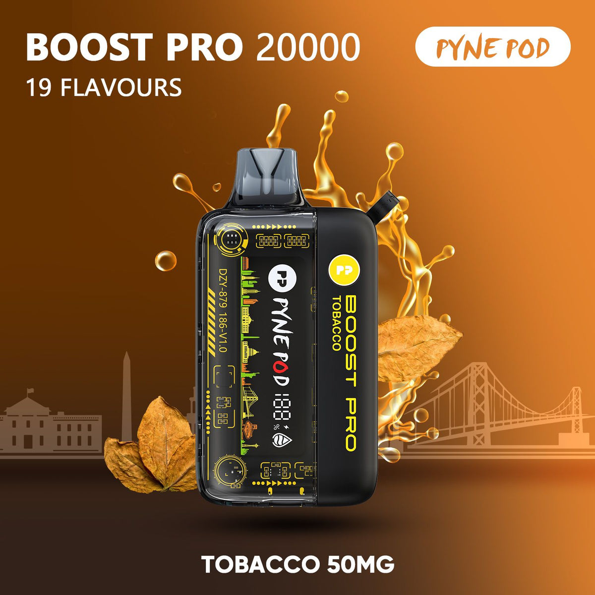PYNE POD Boost Pro 20000 Puffs | Premium Vape in Dubai | Fast Delivery UAE
