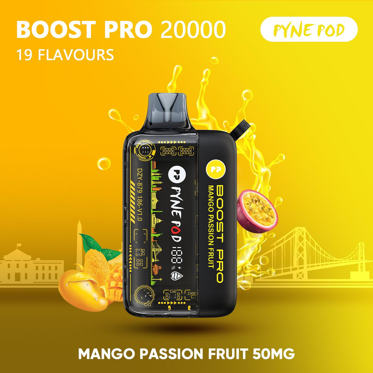 PYNE POD Boost Pro 20000 Puffs | Premium Vape in Dubai | Fast Delivery UAE