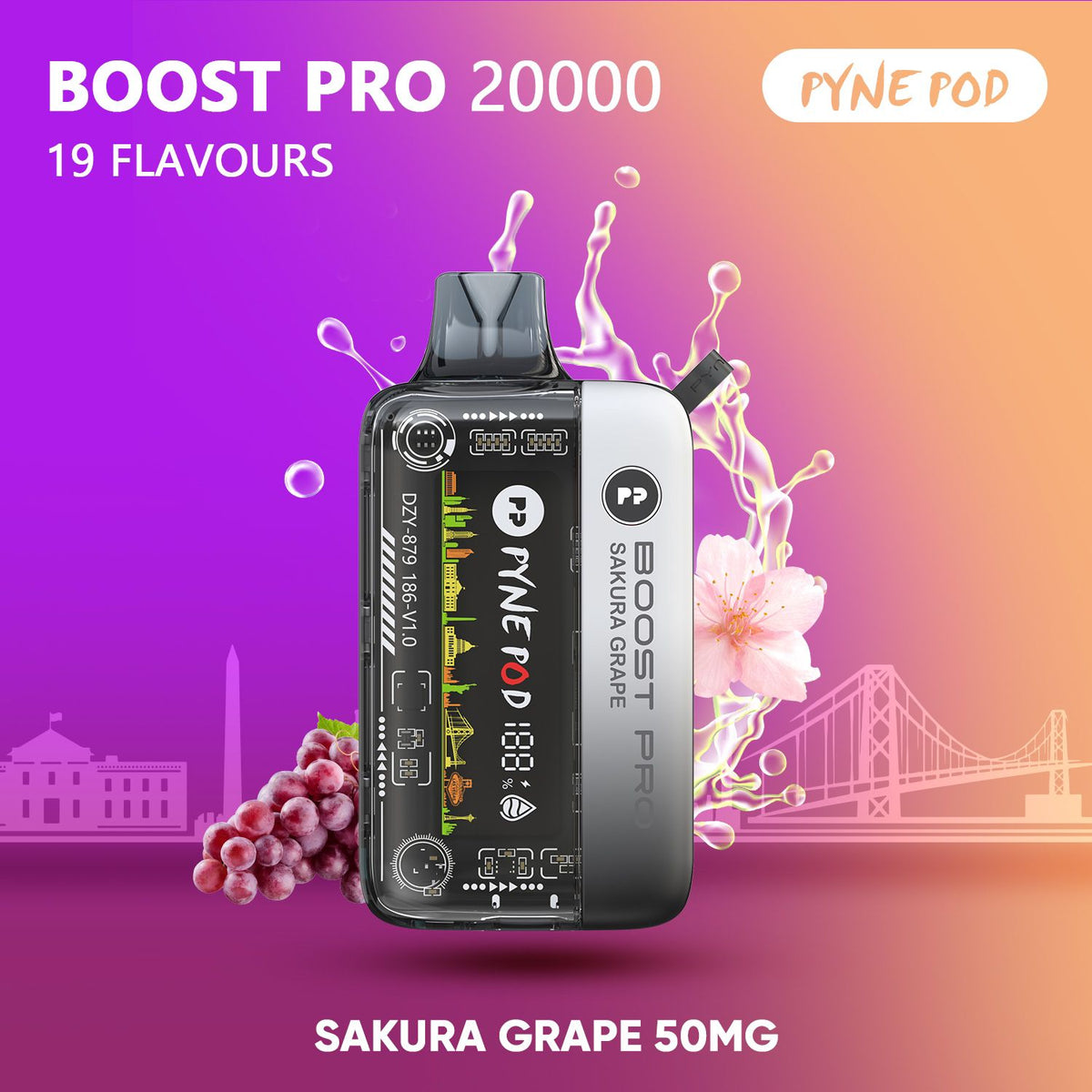 PYNE POD Boost Pro 20000 Puffs | Premium Vape in Dubai | Fast Delivery UAE