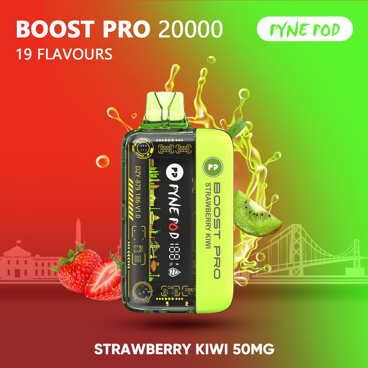 PYNE POD Boost Pro 20000 Puffs | Premium Vape in Dubai | Fast Delivery UAE