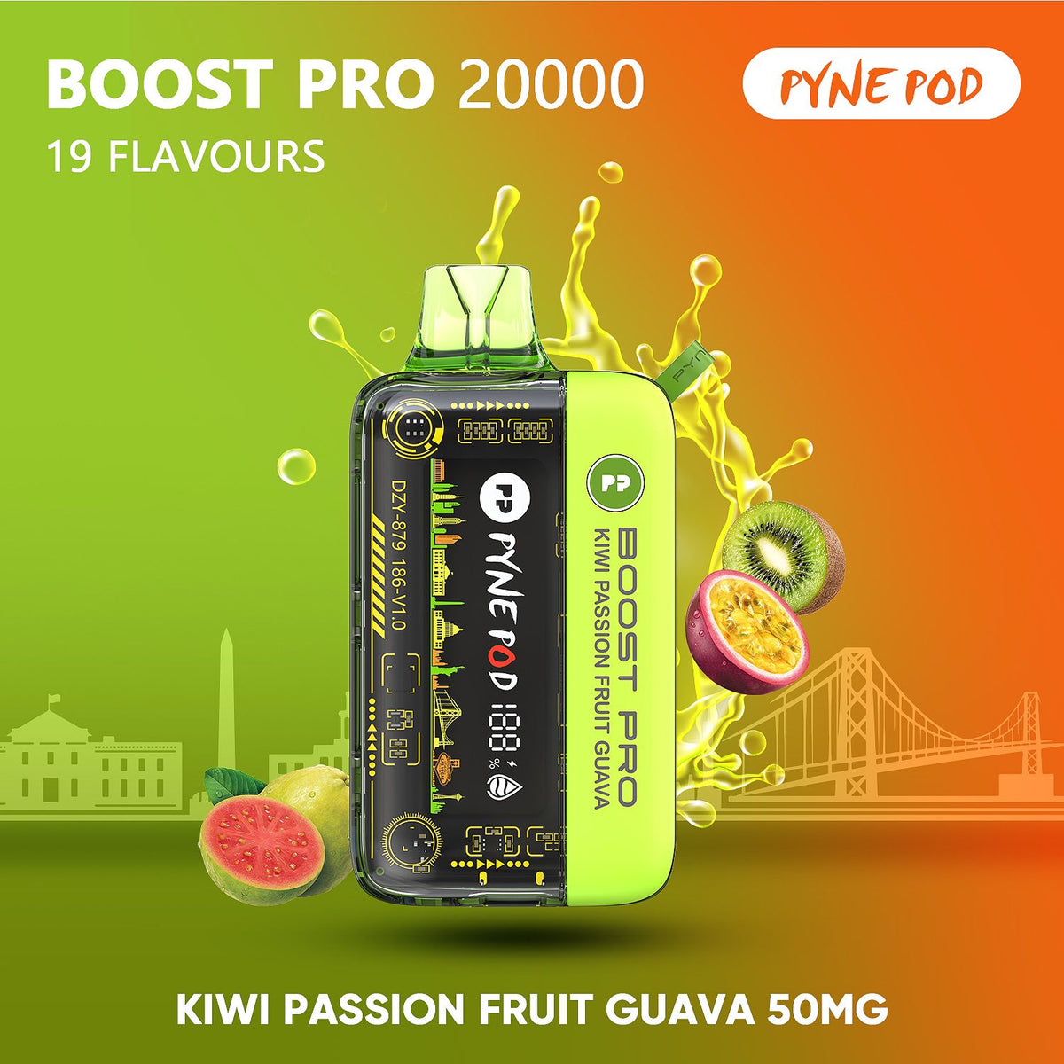 PYNE POD Boost Pro 20000 Puffs | Premium Vape in Dubai | Fast Delivery UAE