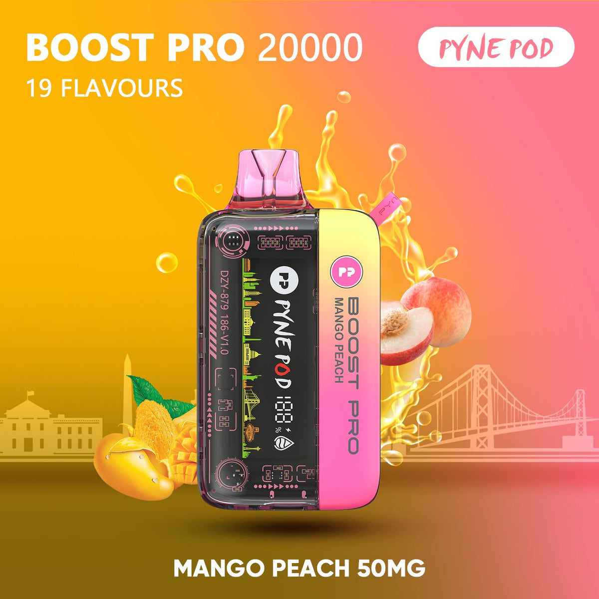 PYNE POD Boost Pro 20000 Puffs | Premium Vape in Dubai | Fast Delivery UAE