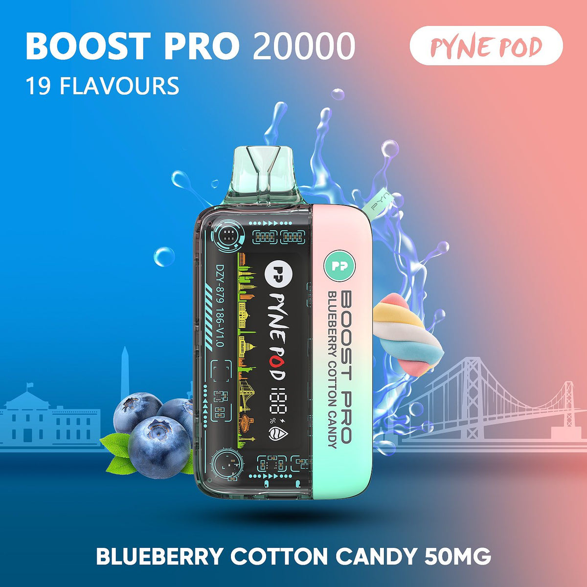 PYNE POD Boost Pro 20000 Puffs | Premium Vape in Dubai | Fast Delivery UAE
