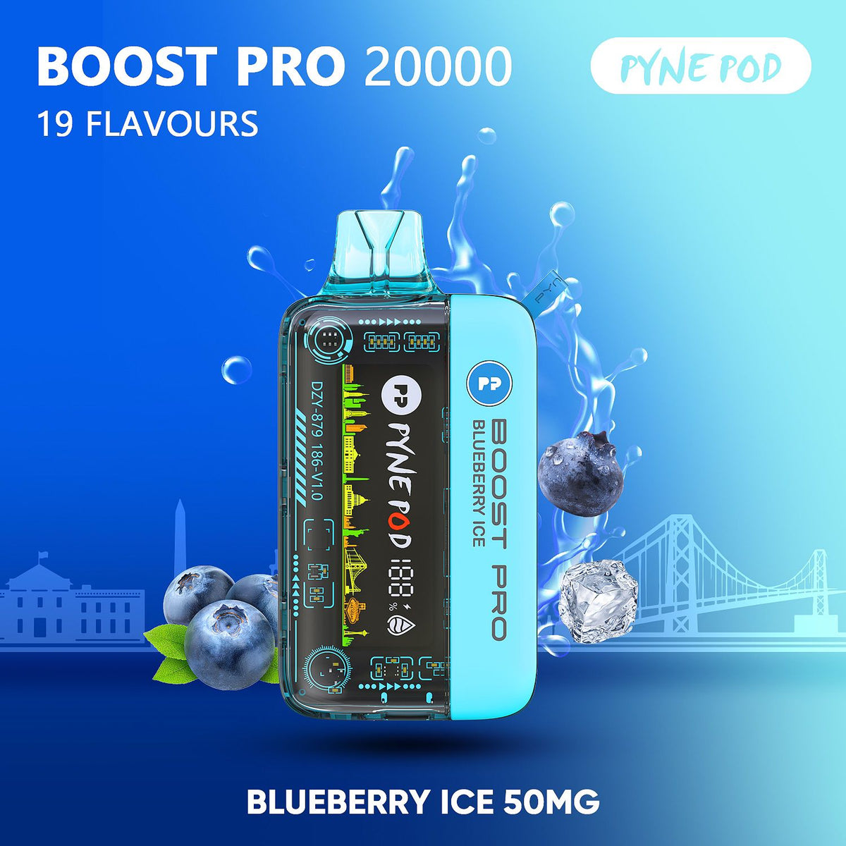 PYNE POD Boost Pro 20000 Puffs | Premium Vape in Dubai | Fast Delivery UAE