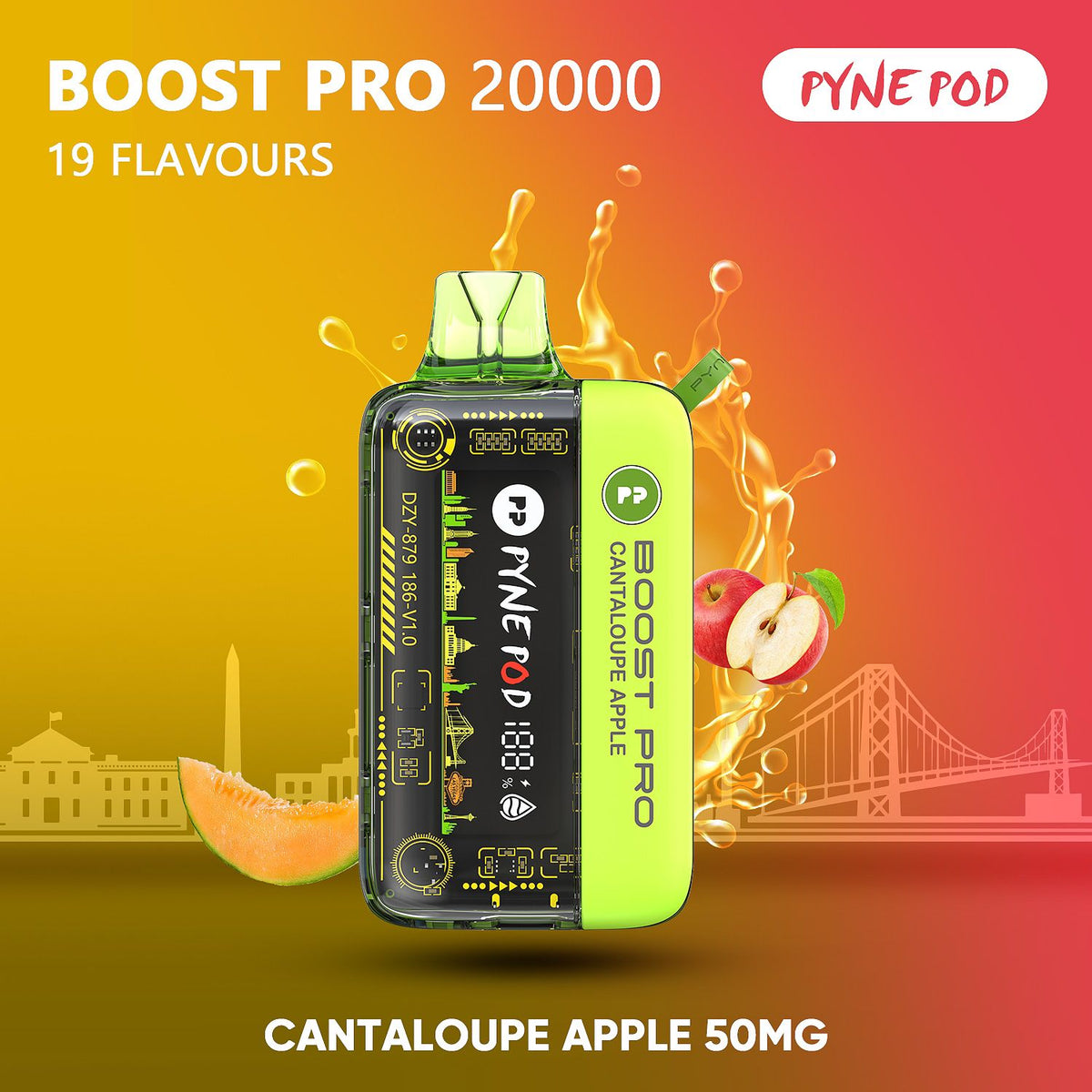 PYNE POD Boost Pro 20000 Puffs | Premium Vape in Dubai | Fast Delivery UAE