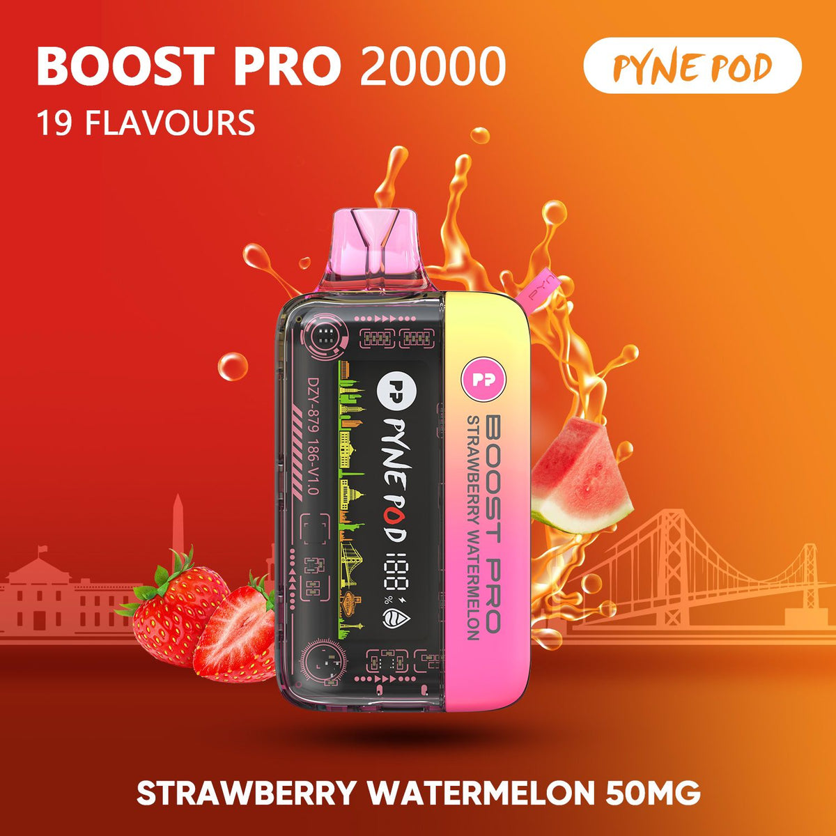 PYNE POD Boost Pro 20000 Puffs | Premium Vape in Dubai | Fast Delivery UAE