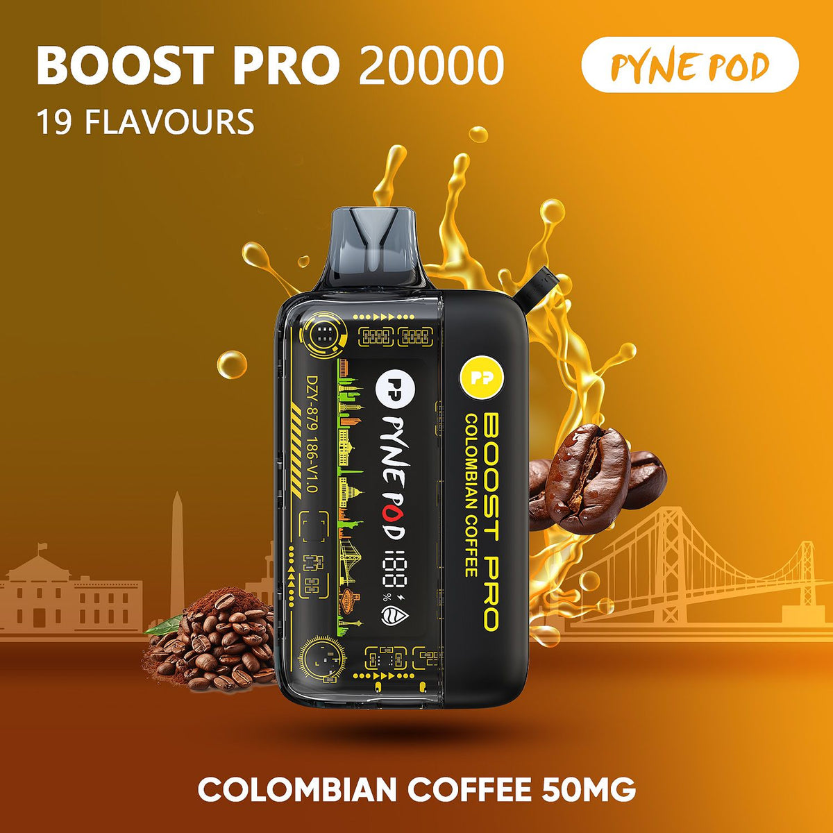 PYNE POD Boost Pro 20000 Puffs | Premium Vape in Dubai | Fast Delivery UAE